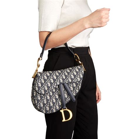 dior monogram side bag|dior saddle bag second hand.